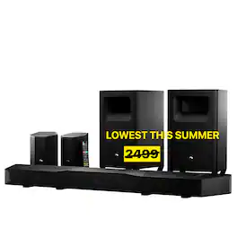Nakamichi - Shockwafe Wireless 11.2.6-Ch 2300W Dolby Atmos Soundbar w/ Dual 10" Subwoofers, 6 Height Channels, 31 Punktkilde Drivers - Black