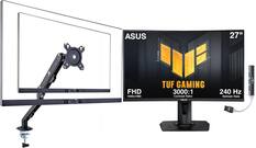 ASUS 27" GAMING TUF
FHD 1920x1080
3000:1 Contrast Ratio
240 Hz Refresh Rate