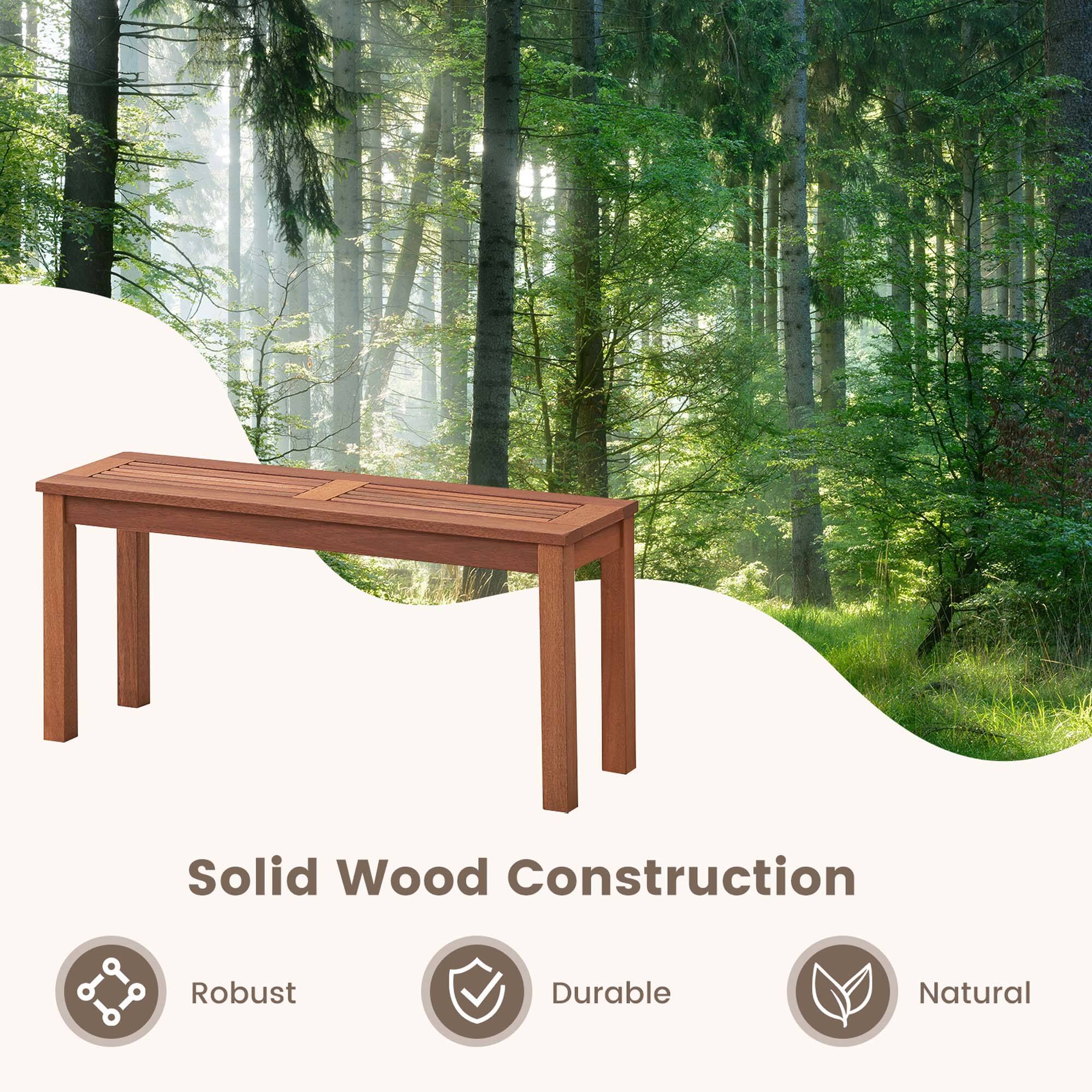 Solid Wood Construction, Robust, Durable, Natural