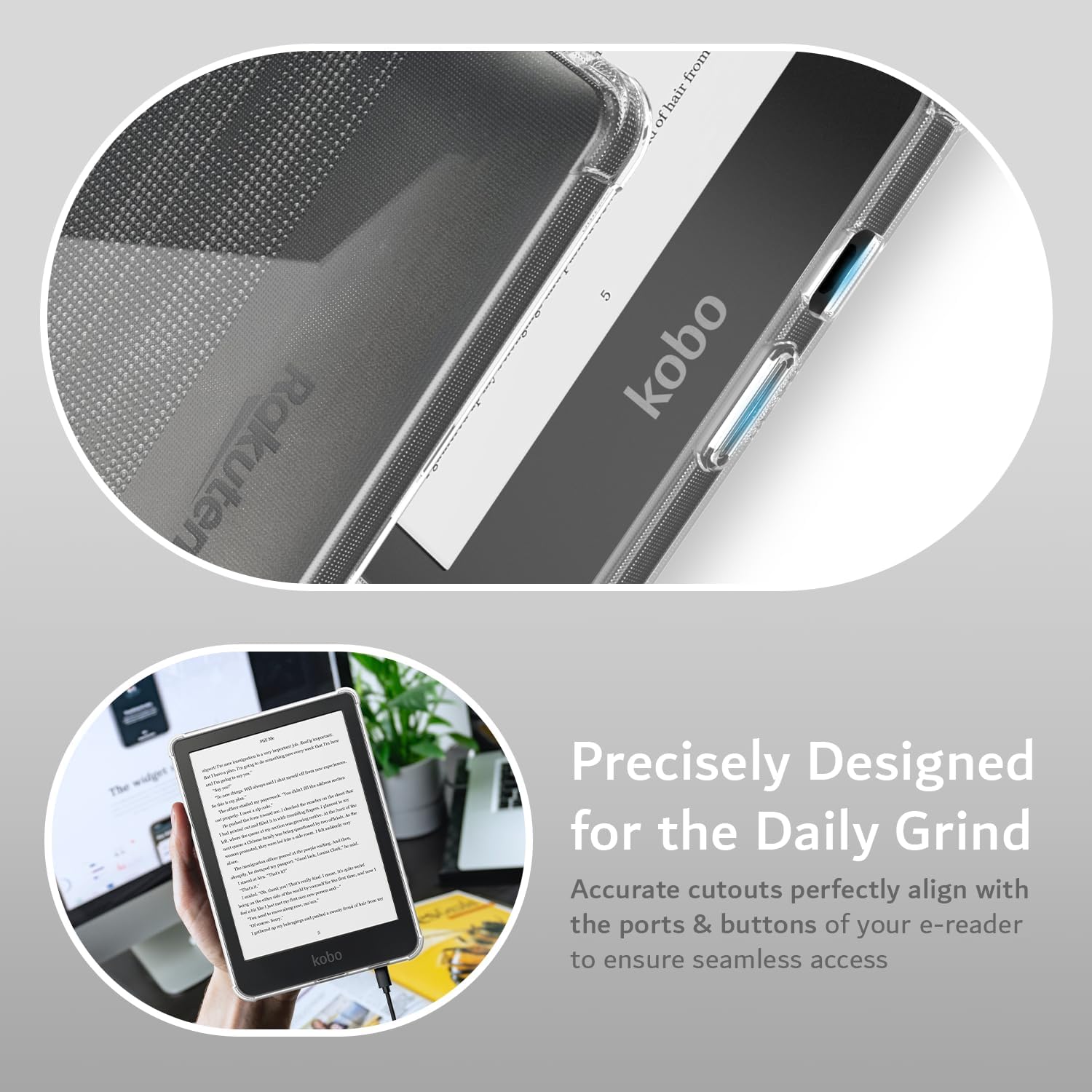from of hair Rakuten 5 kobo The kobo Precisely Designed for the Daily Grind Accurate cutouts perfectly align with the ports & buttons of your e-reader to ensure seamless access