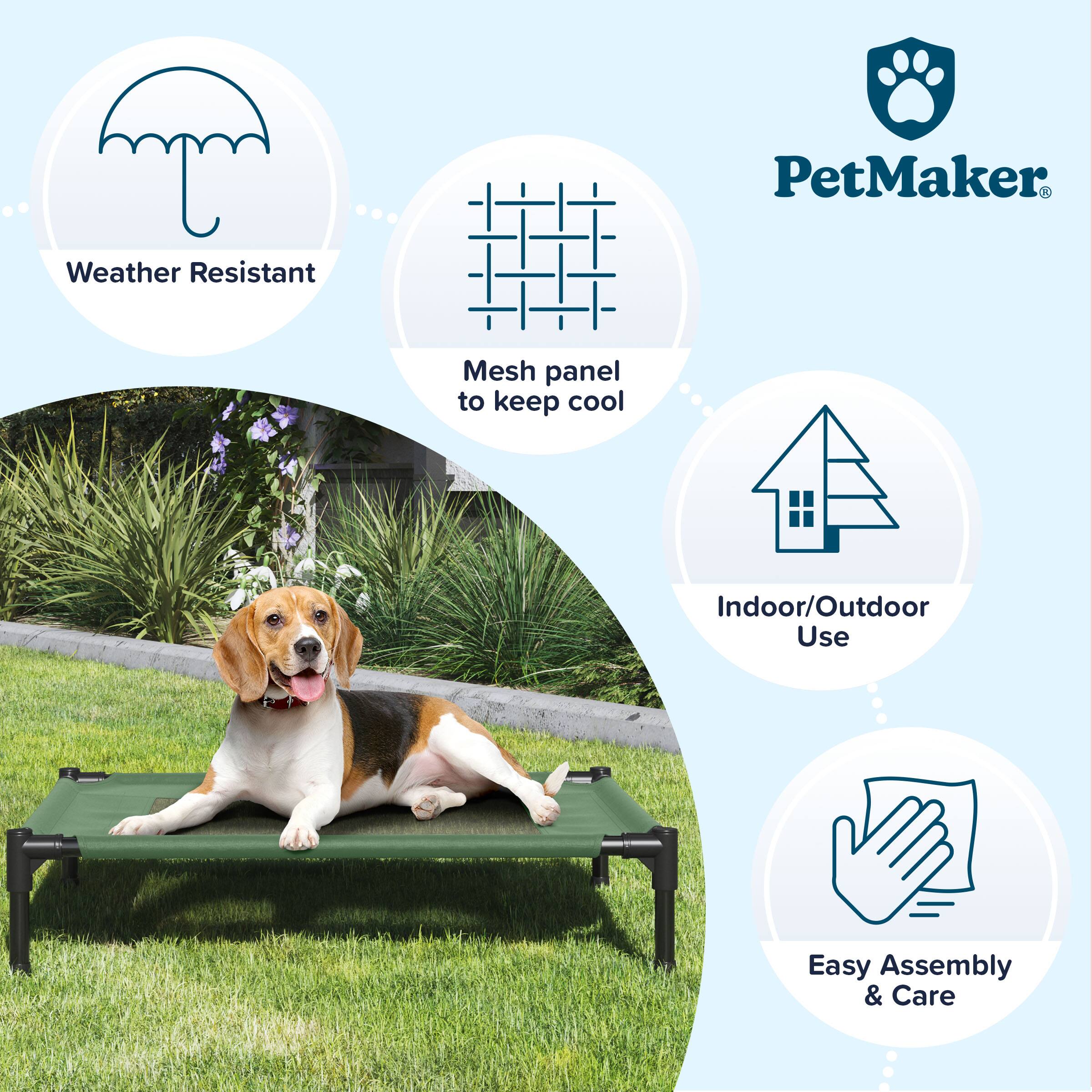 PetMaker Weather Resistant Mesh Panel to Keep Cool Indoor/Outdoor Use Easy Assembly & Care