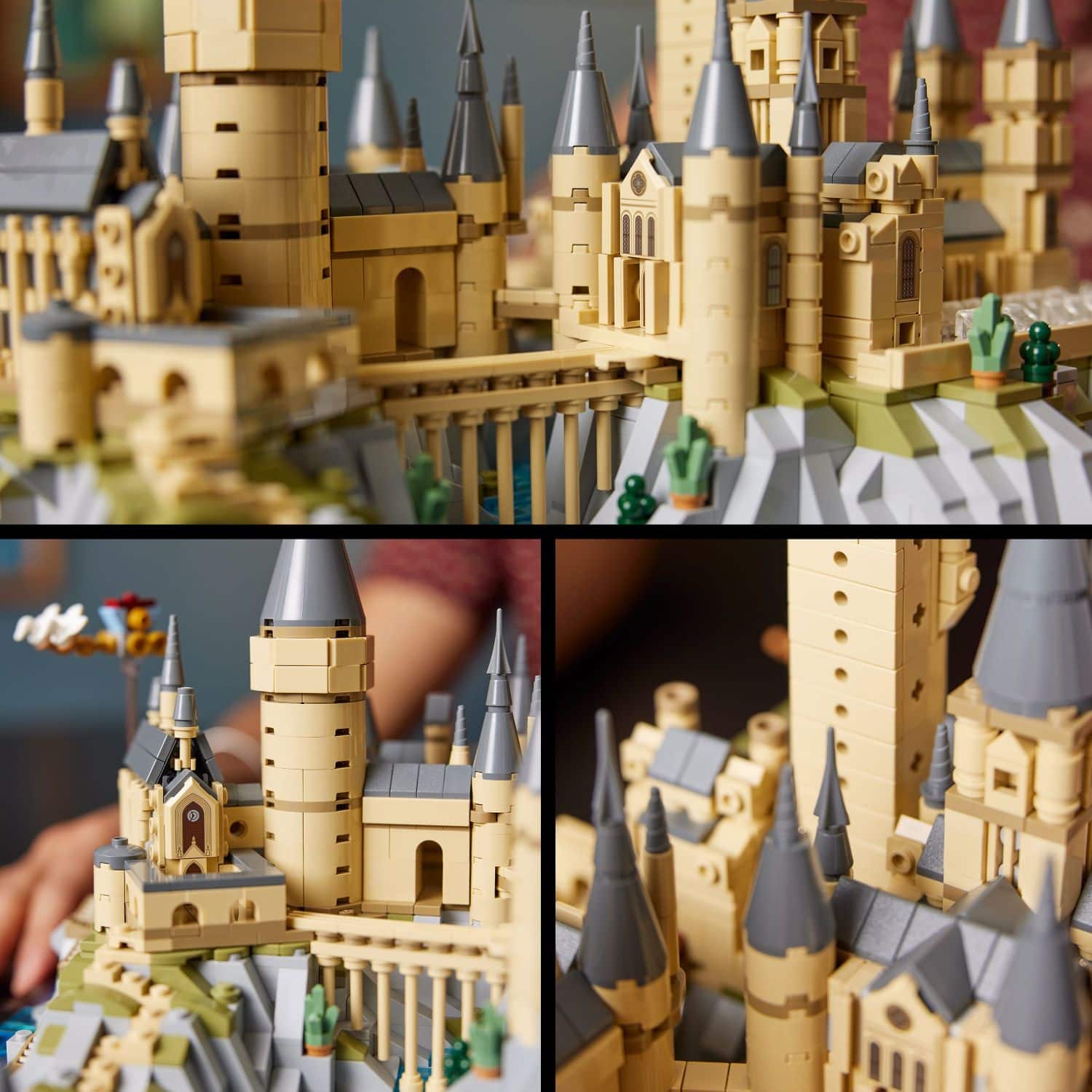 LEGO Harry Potter Hogwarts Castle and Grounds Wizarding Building Set 76419 6426015 Best Buy