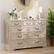 Alt View 4. Dyonery - Dyonery 9 Drawer Dresser for Bedroom, 52" Wide Rustic Wood Chest of Drawers with Large Storage and Metal Handles - OAK.