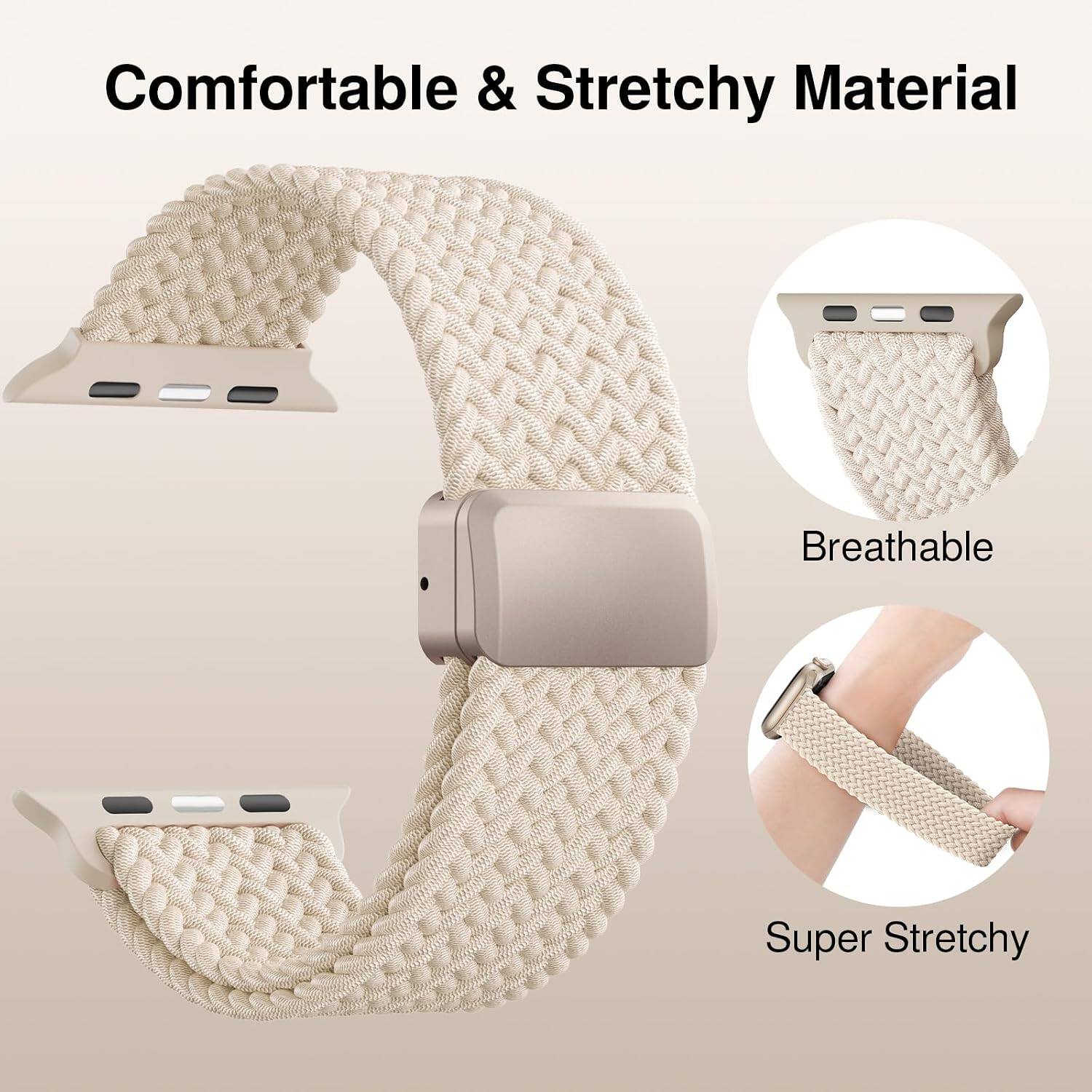 Comfortable & Stretchy Material  
Breathable  
Super Stretchy