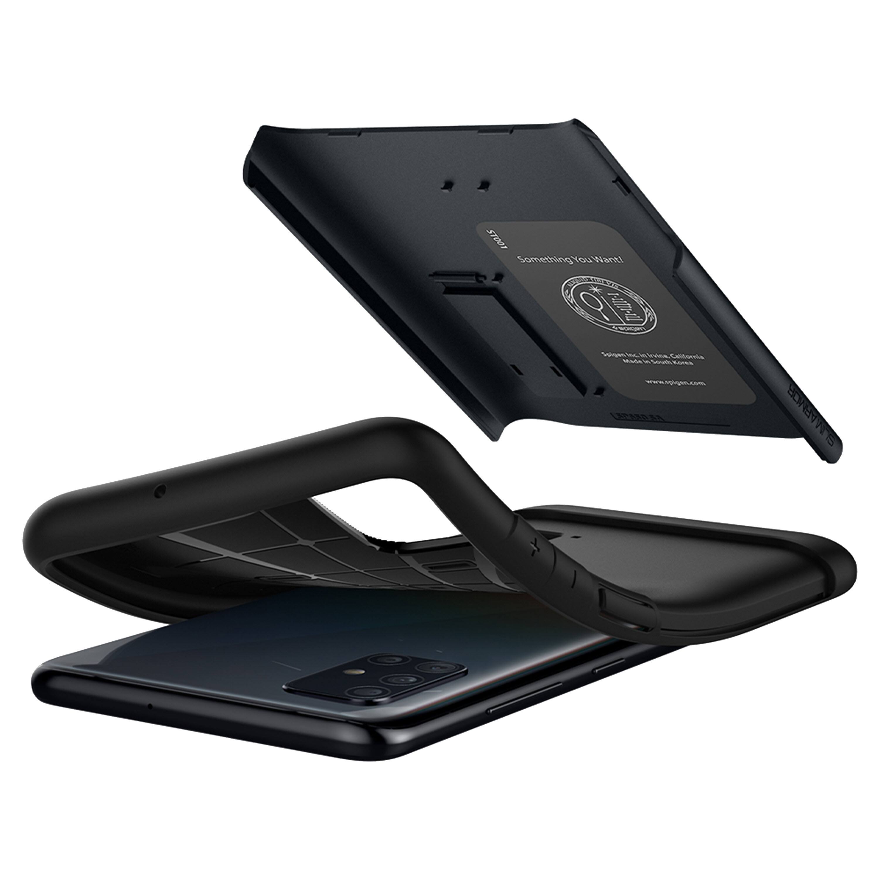 Alt View 2. Spigen - Slim Armor Case for Samsung Galaxy A51.