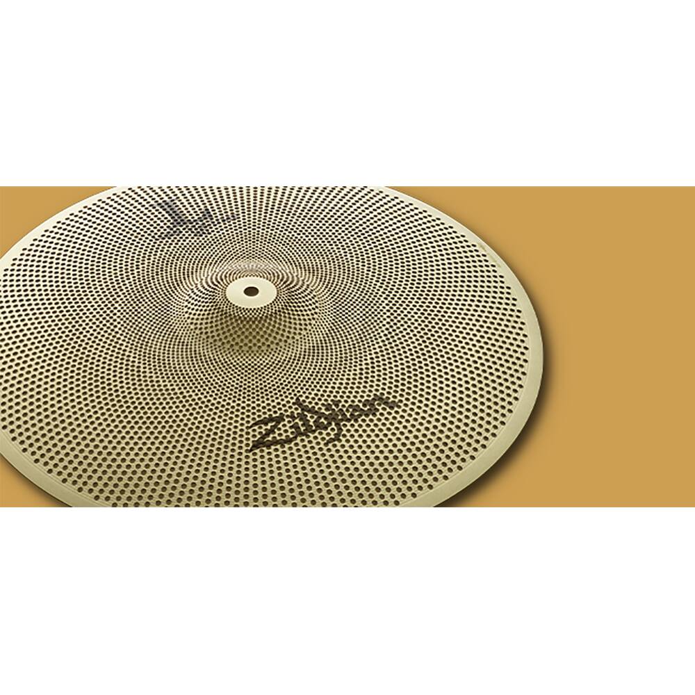 Alt View 6. Zildjian - L80 Low Volume Cymbal Pack with Hi-Hats, Crash, and Crash Ride.