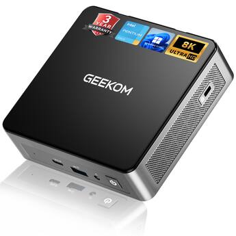 GEEKOM Air12 Mini PC , Intel Pentium Gold 7505(up to 3.5GHz), 8GB GEEKOM Air12 Mini PC , Intel Pentium Gold 7505(up to 3.5GHz), 8GB
