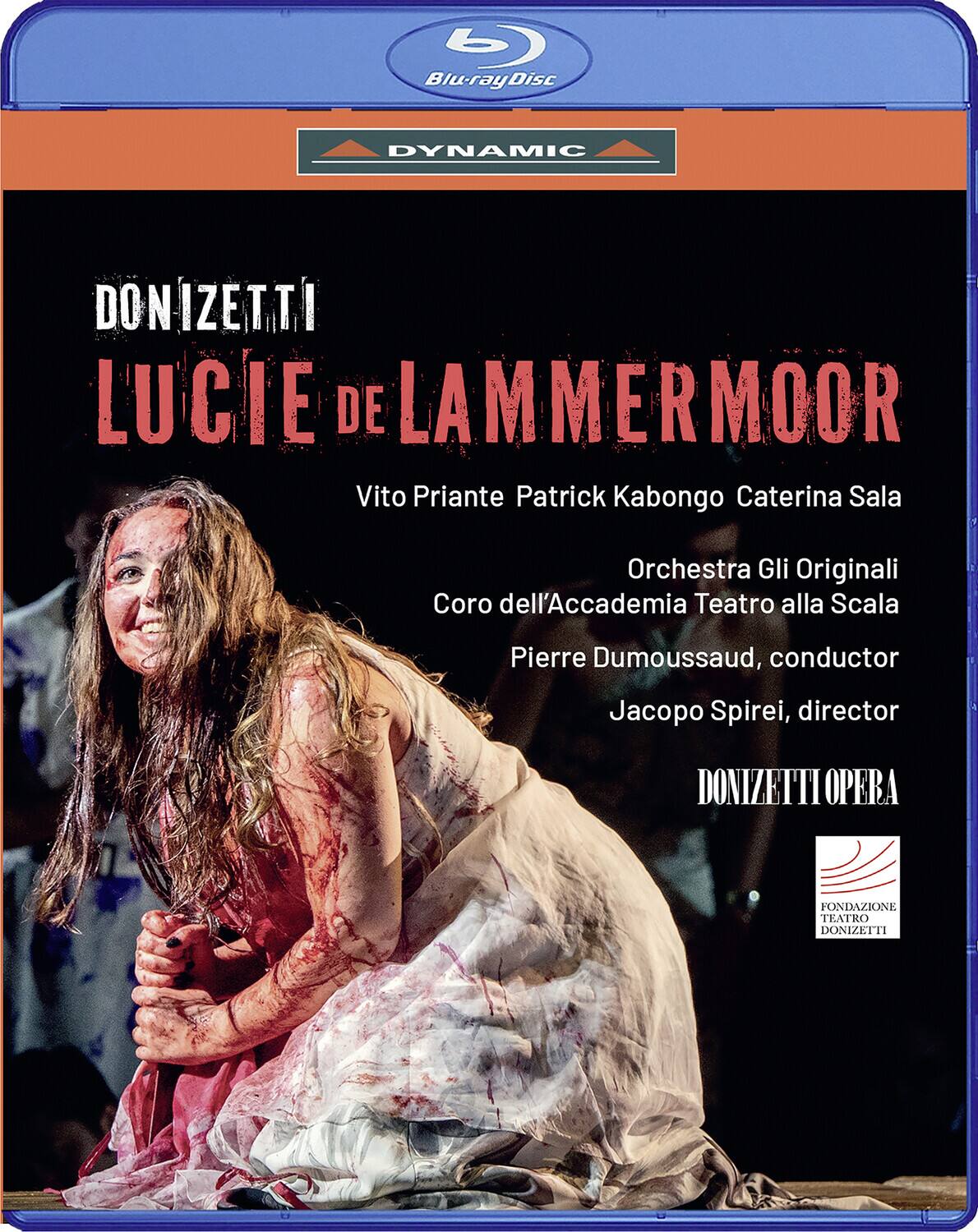 Front. Vito Priante - Donizetti: Lucie de Lammermoor   - BLU-RAY.