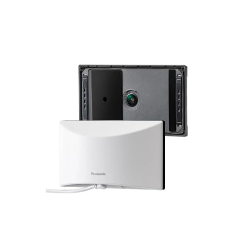 Alt View 2. Panasonic - Panasonic HomeHawk Window Home Monitoring Camera KX-HNC500W - Black.