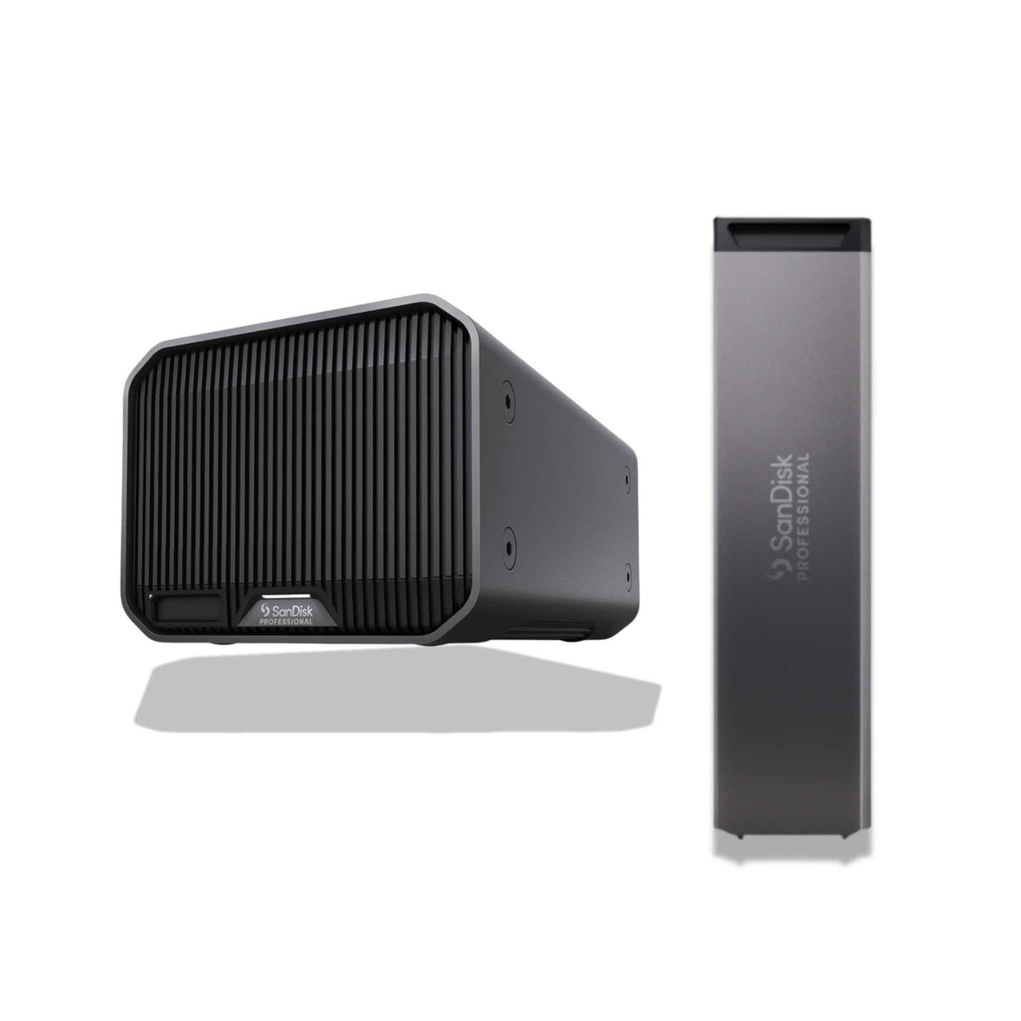 SanDisk Professional - 44TB G-RAID Mirror Drive with Thunderbolt3 Interface Bundle