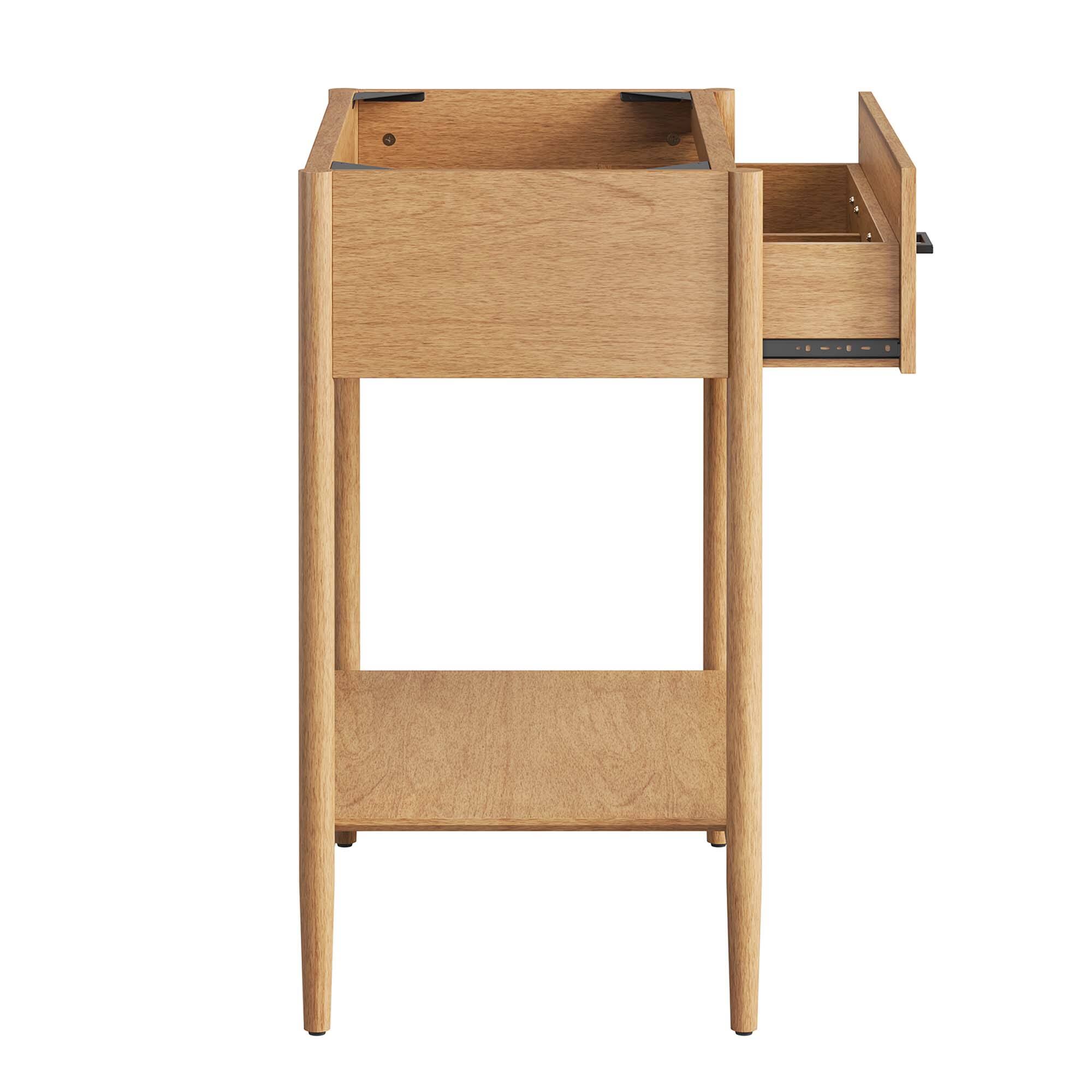 Alt View 5. Modway - Zaire Bathroom Cabinet Basin Not Included by Modway - Natural.