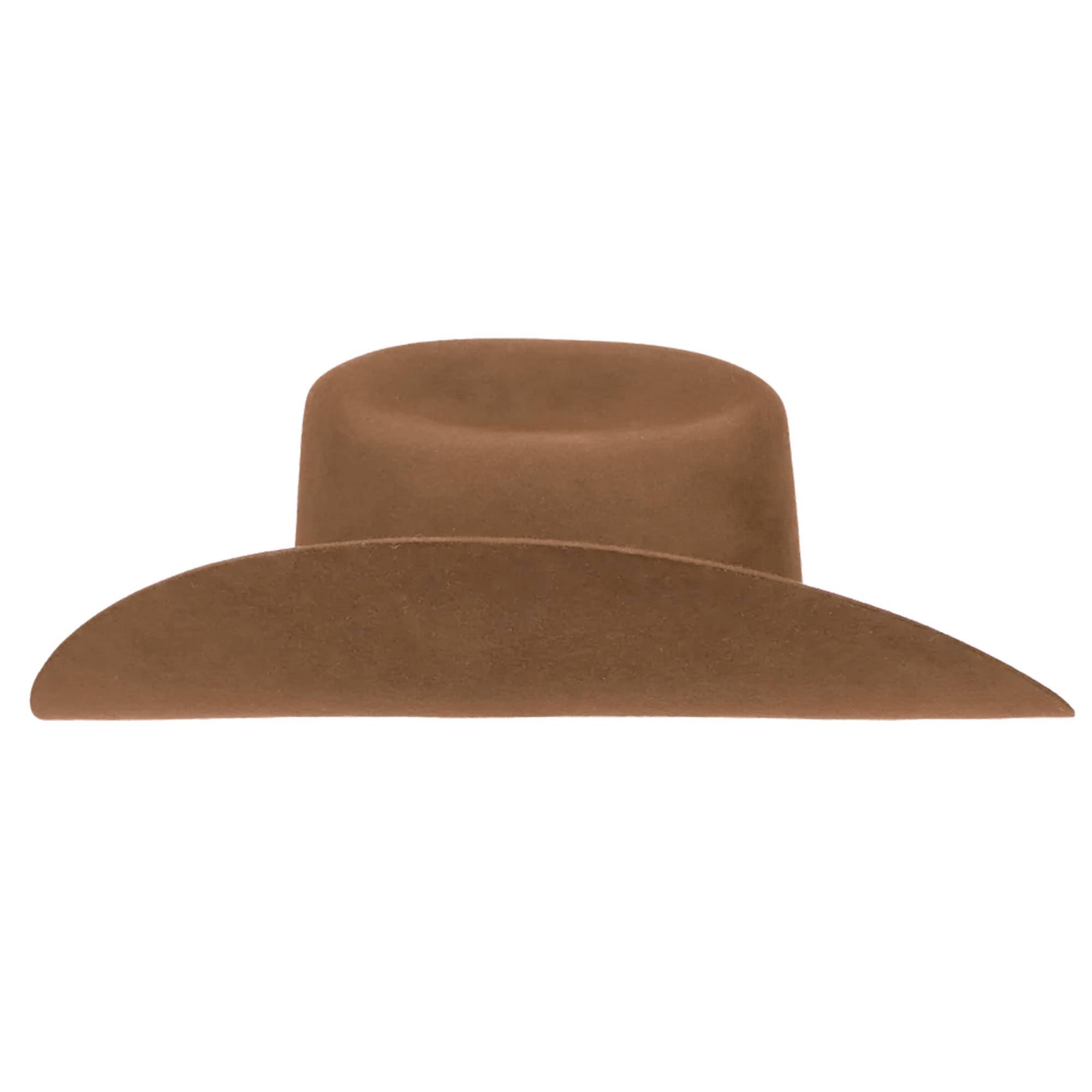 Alt View 10. Underwraps - Cattleman Thick Felt Cowboy Hat Adult Costume Accessory | Tan - Brown.