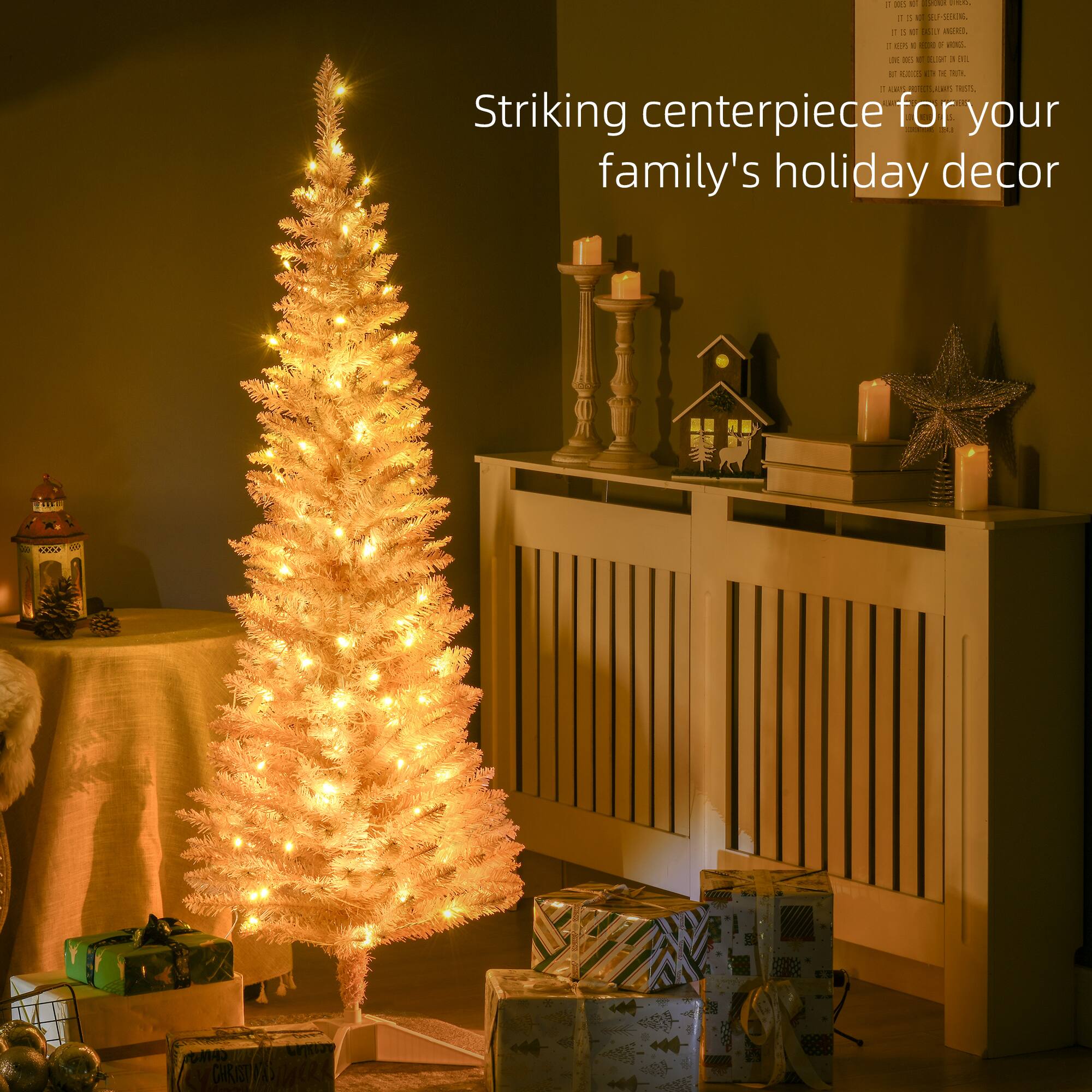 Striking centerpiece for your family's holiday decor