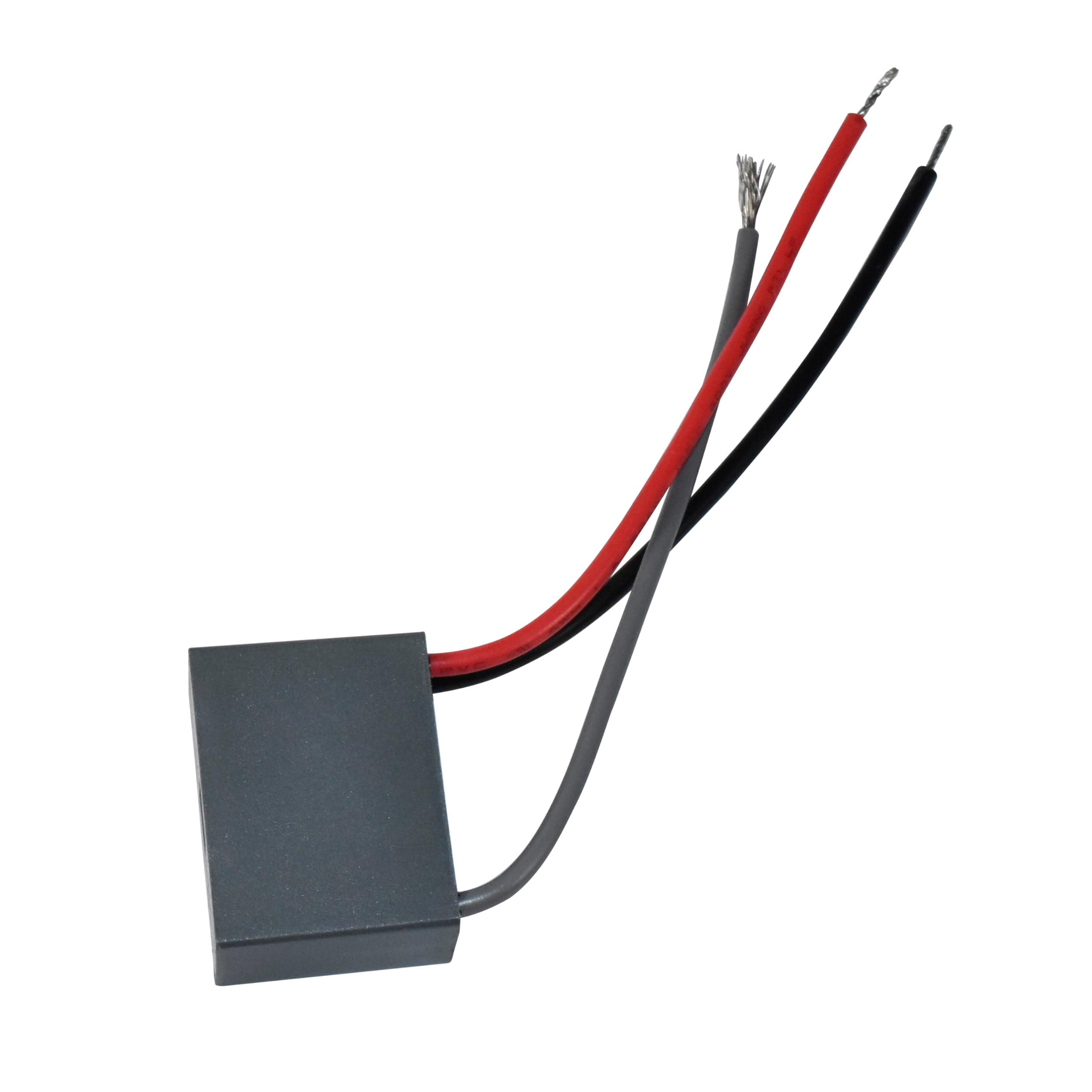 Alt View 3. HQRP - Ceiling Fan Capacitor CBB61 1 uF + 2 uF 3-Wire 250 VAC UL Listed for Hunter.