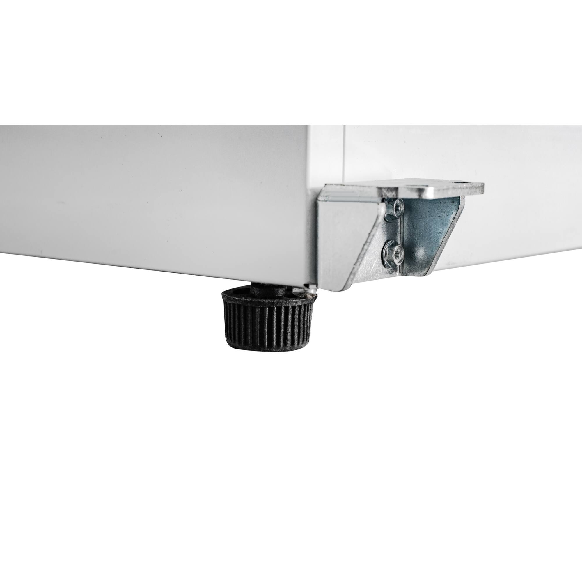 Alt View 8. Koolmore - 24 in. 12 cu. ft. Commercial Auto Defrost Glass Door Reach-In Freezer in White (KM-RIF-1GD12C-A) - Stainless steel.