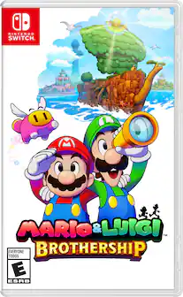 Nintendo Switch. Mario & Luigi: Superstar Saga + Bowser's Minions. ESRB Rating: E.
