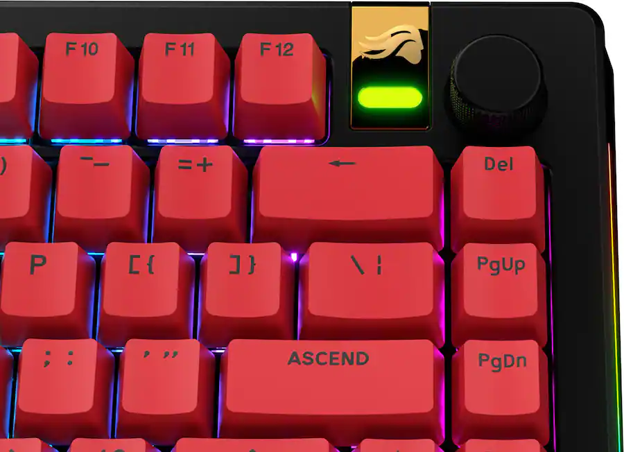 Glorious GPBT Basics Universal Keycap Set Compatible with Most 100% 85% ...