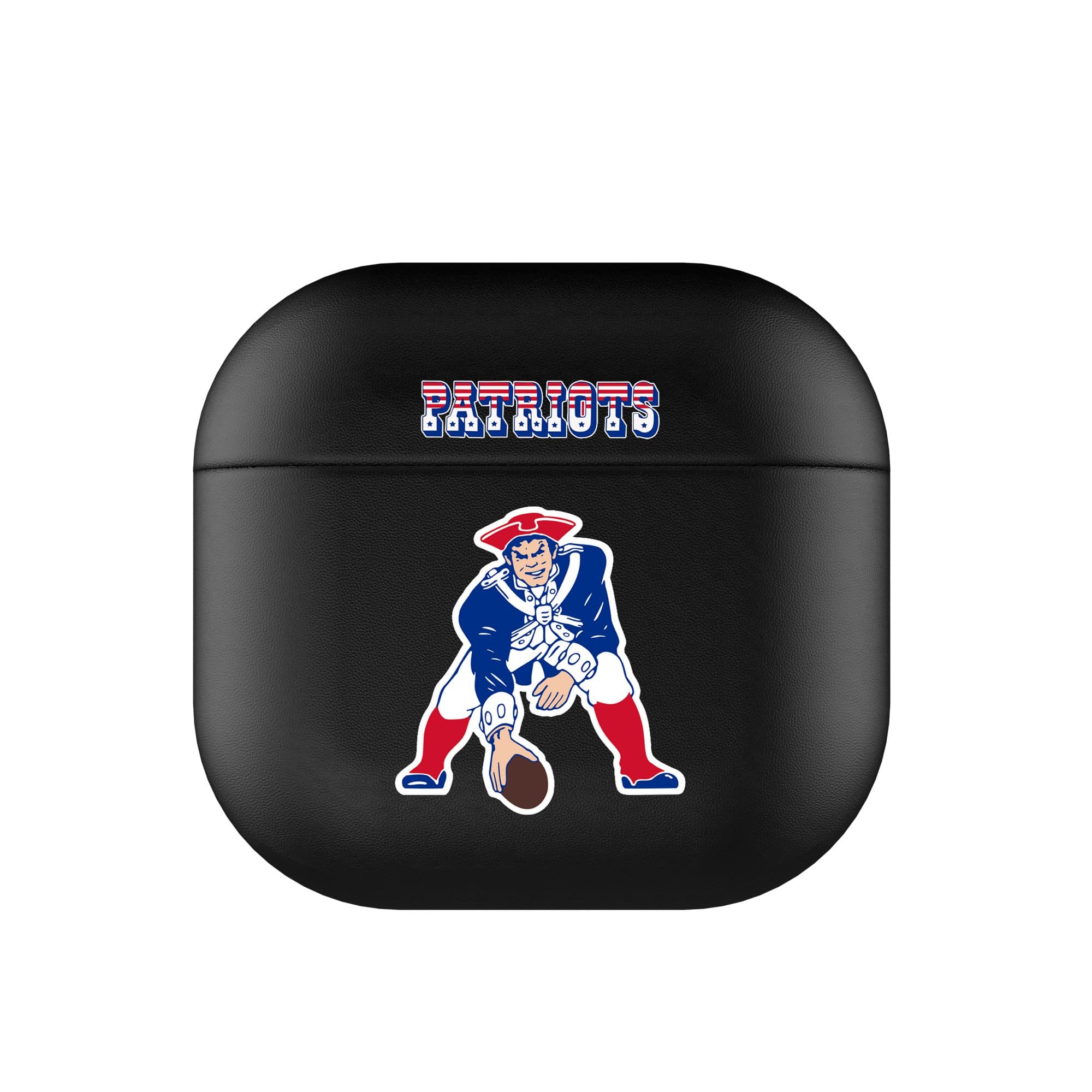 Keyscaper - New England Patriots Insignia AirPods 4th Generation Case Cover - No Size - Black