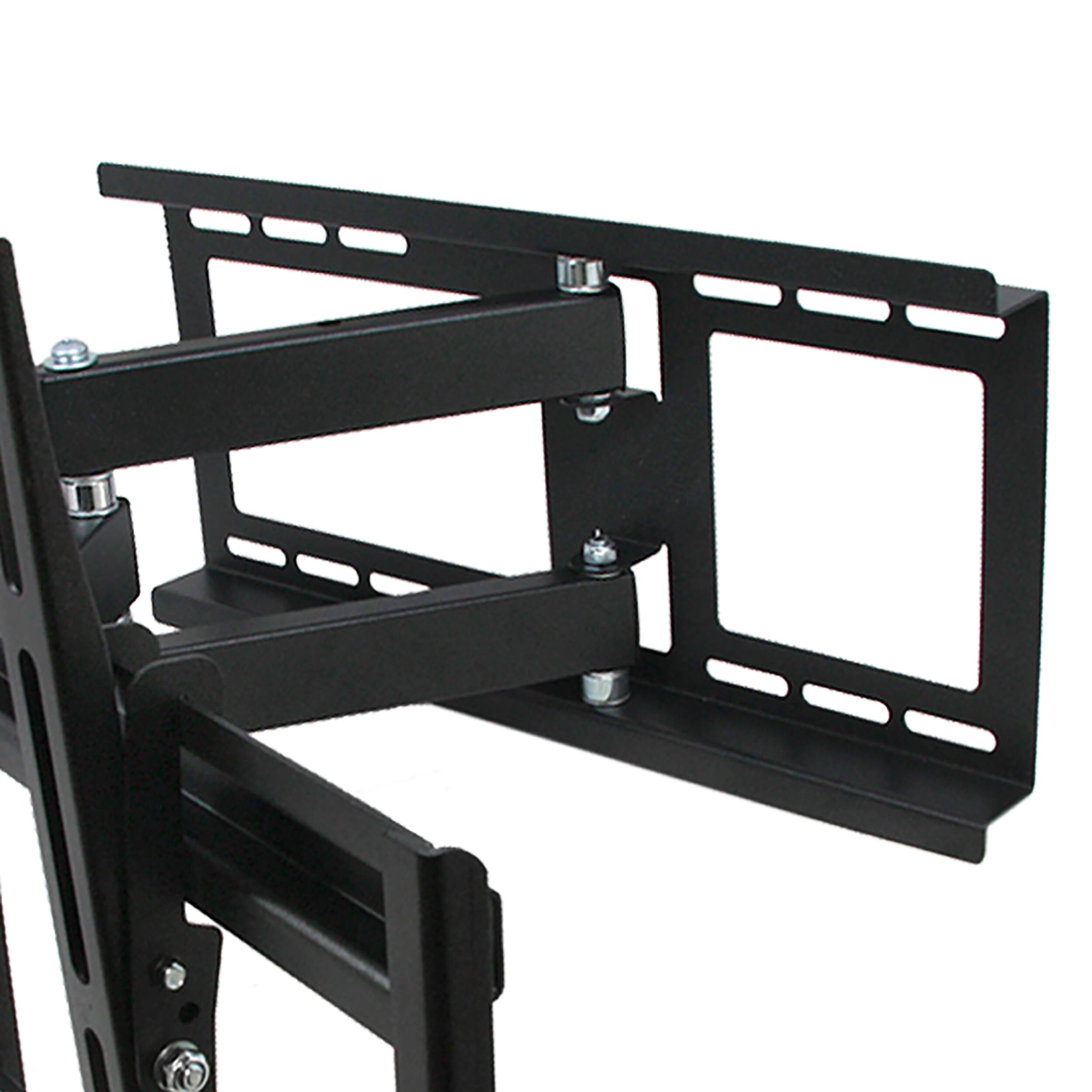 Alt View 1. MegaMounts - MegaMounts Full Motion Television Wall Mount with Bubble Level for 32 70 Inch Displays - Black.