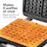Makes 4 waffles at once
Ready to serve in just 5 minutes