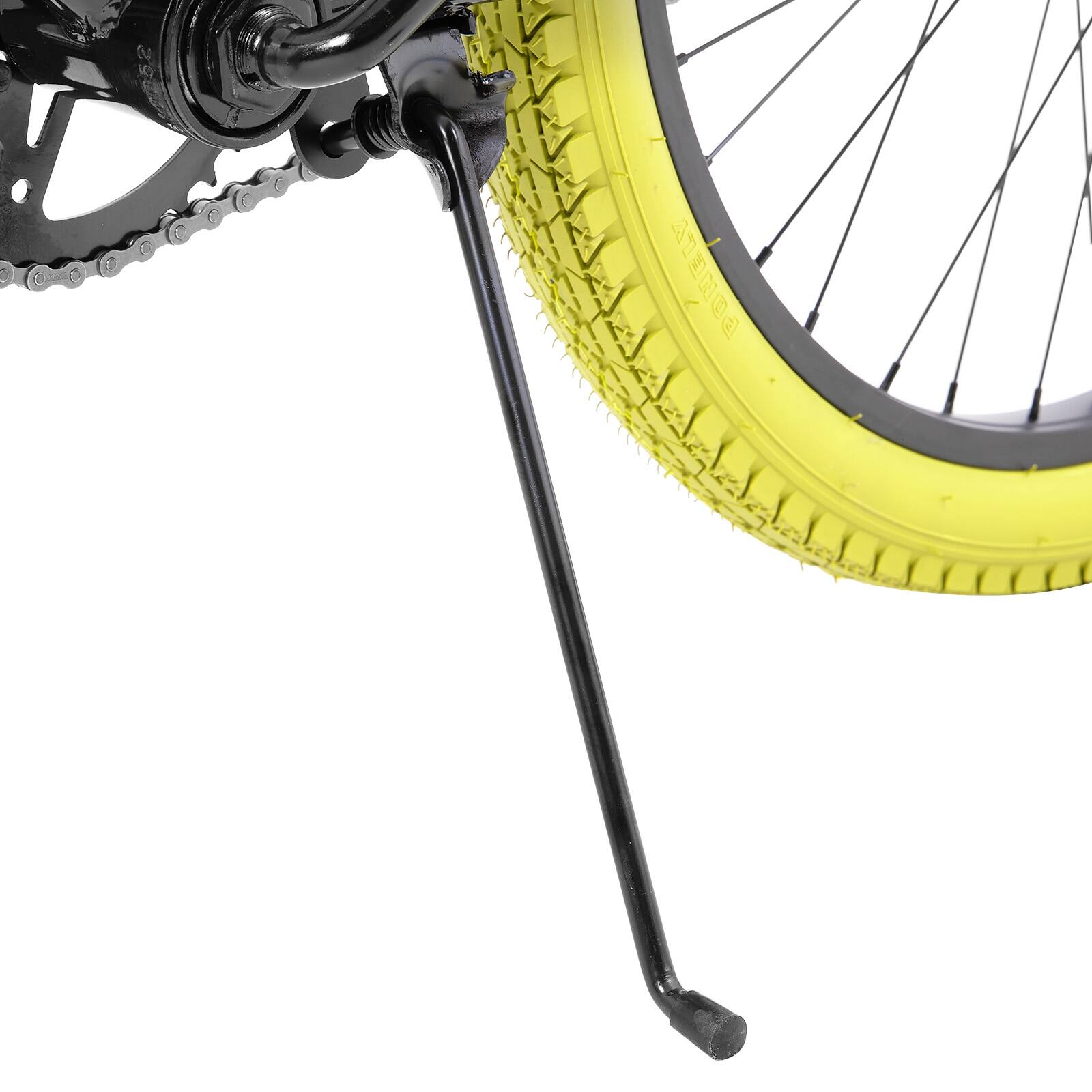 Alt View 6. JOYSTAR - JOYSTAR Brockway Freestyle Kids BMX Bike 24" Kids Bicycles for Ages 9-12, Girls Boys Beginner-Level Riders 2 Pegs Yellow - Yellow.