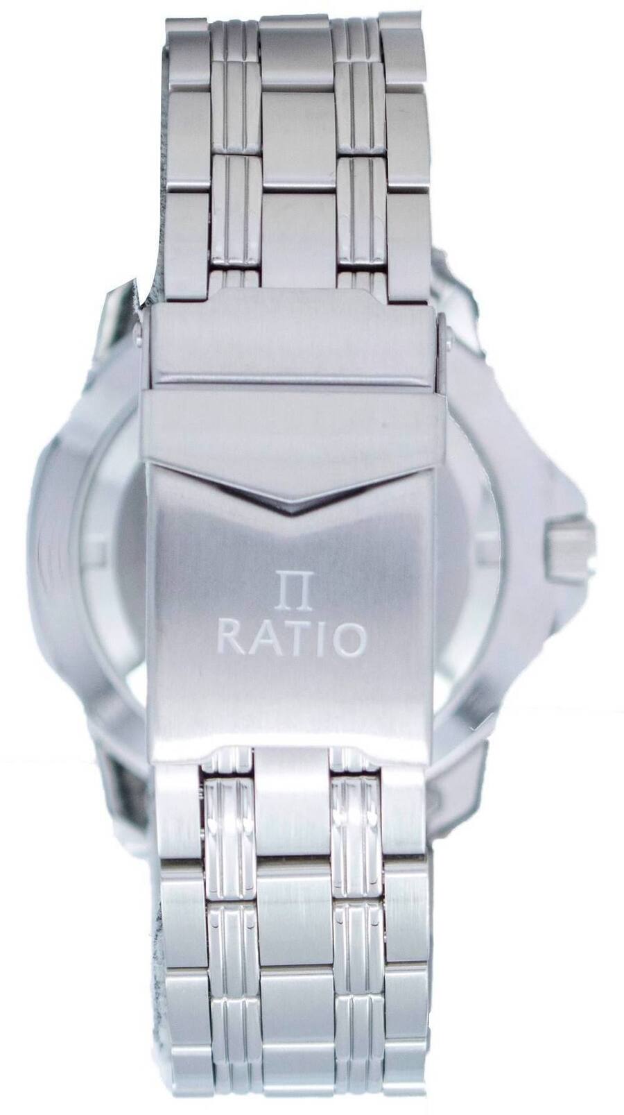 RATIO Free Diver Professional 200M Sapphire Quartz 36JL140 Men's Watch ...
