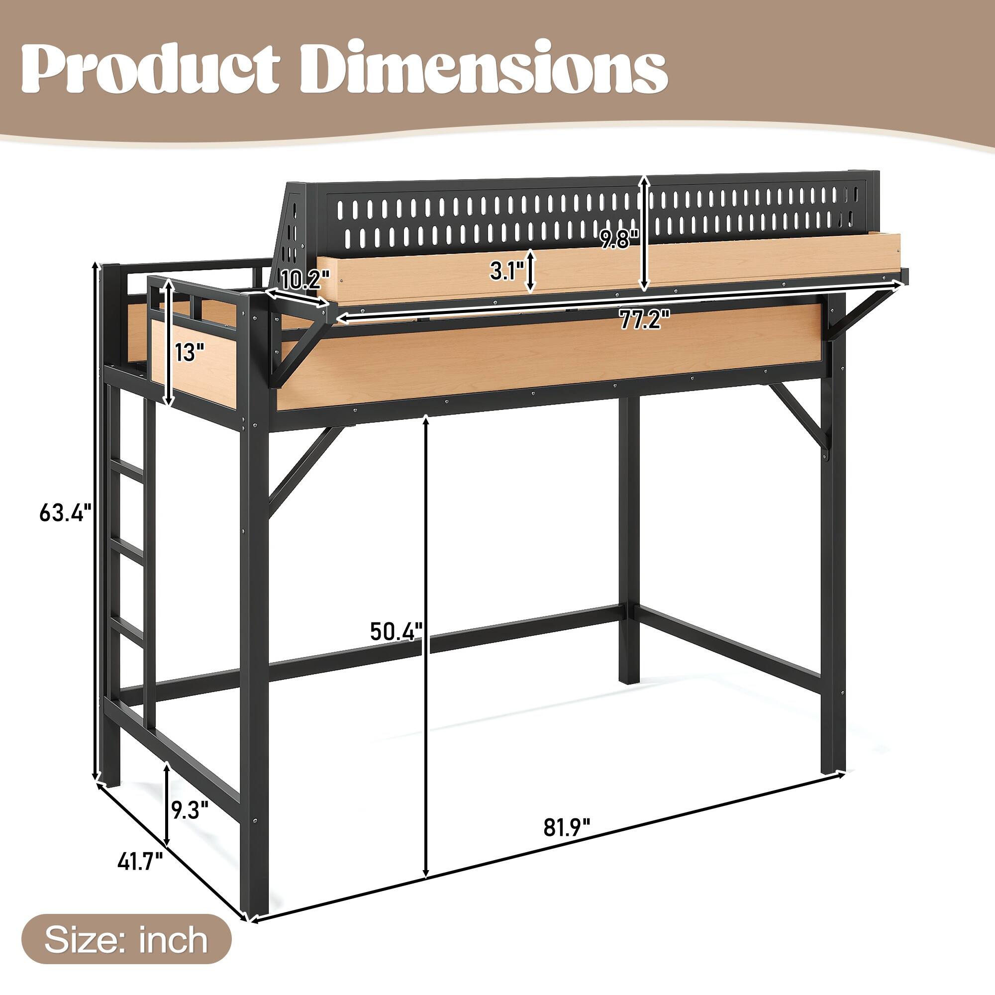 Product Dimensions: 13" x 10.2" x 3.1" x 9.8" x 77.2" x 63.4" x 50.4" x 9.3" x 41.7" x 81.9"  
Size: inch
