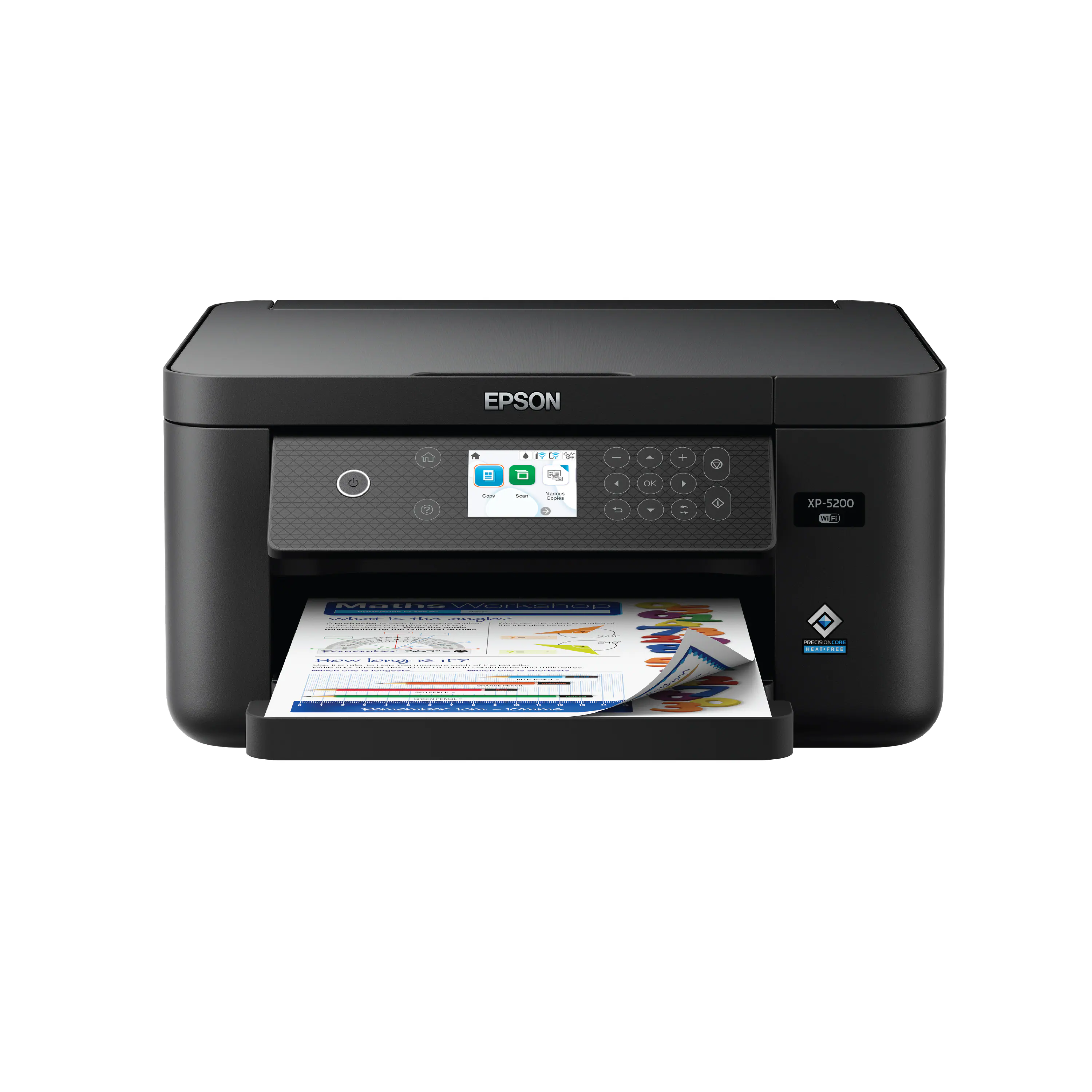 Epson - Expression Home XP-5200 All-in-One Inkjet Printer - Black