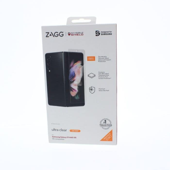 ZAGG - Screen Protector FIT SamsungGalaxy Z fold3 5G ultra - Clear