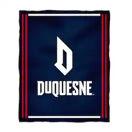 Vive La Fete - Duquesne Dukes 36'' x 48'' Big Mascot Blanket - Blue