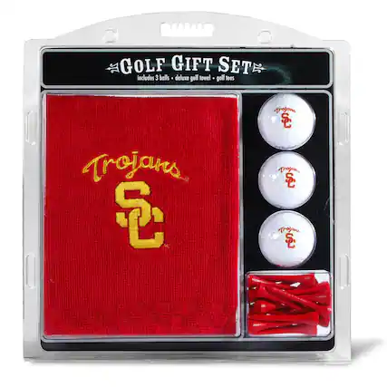 GOLF GIFT SET
includes 3 balls • deluxe golf towel • golf tees
Trojans
SC
