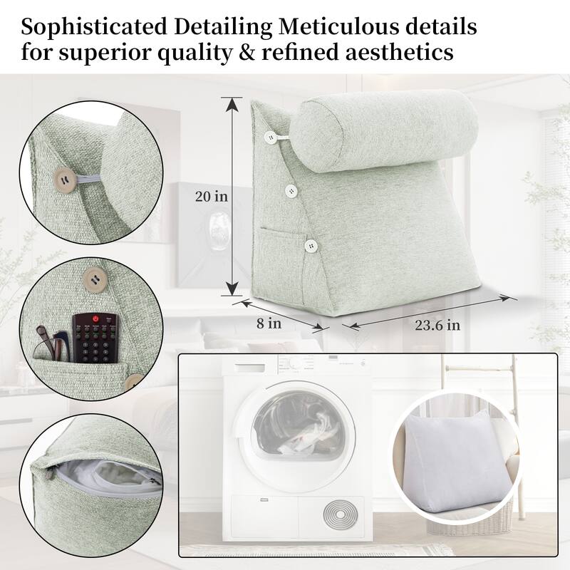 Sophisticated Detailing: Meticulous details for superior quality & refined aesthetics

- 20 in
- 8 in
- 23.6 in