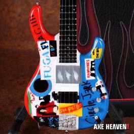 Axe Heaven - Flea - Flea Red Hot Chili Peppers Mini Bass Guitar Replica Collectible - Collectibles - Multicolor