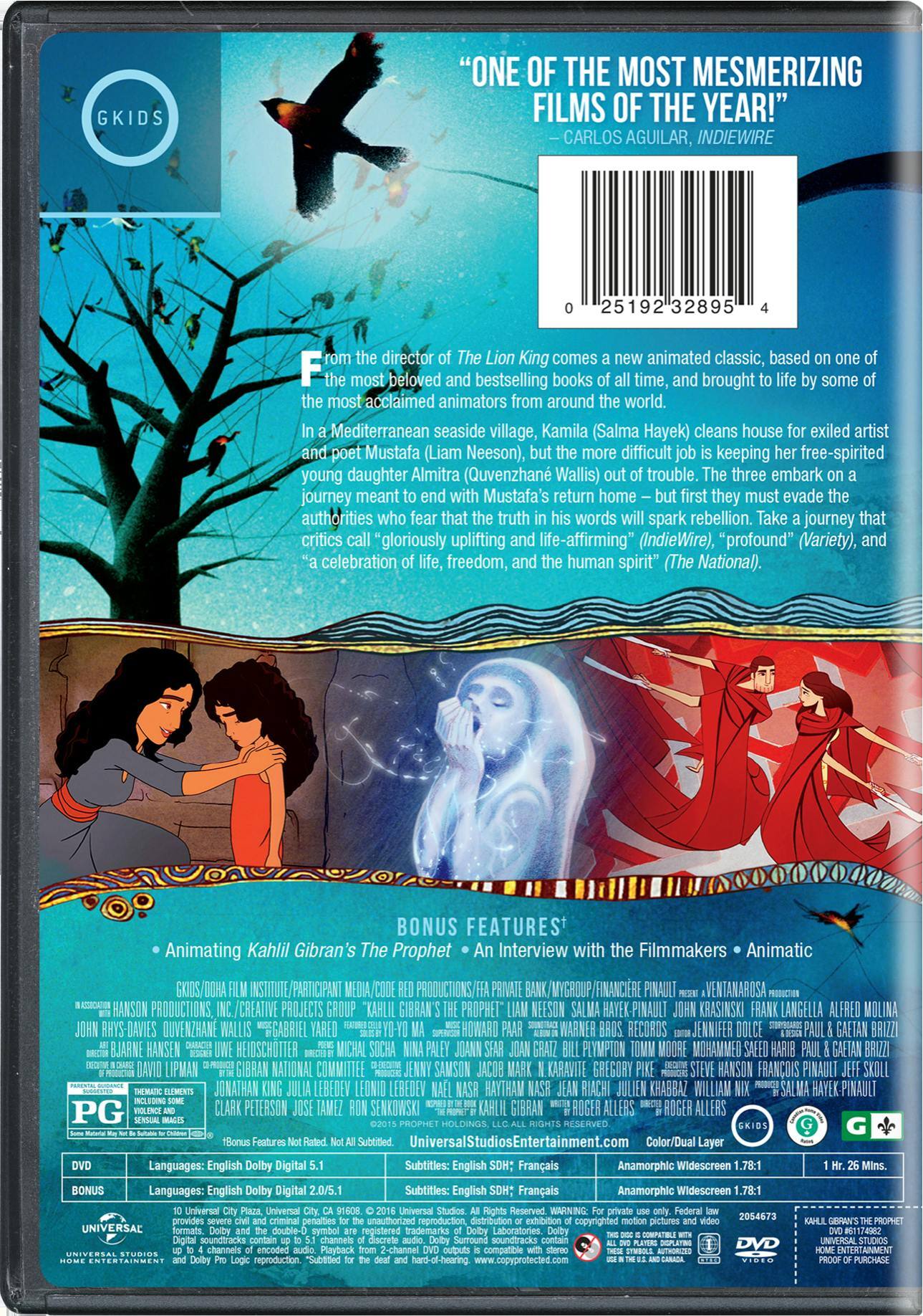 Angle. Kahlil Gibran's The Prophet [DVD].