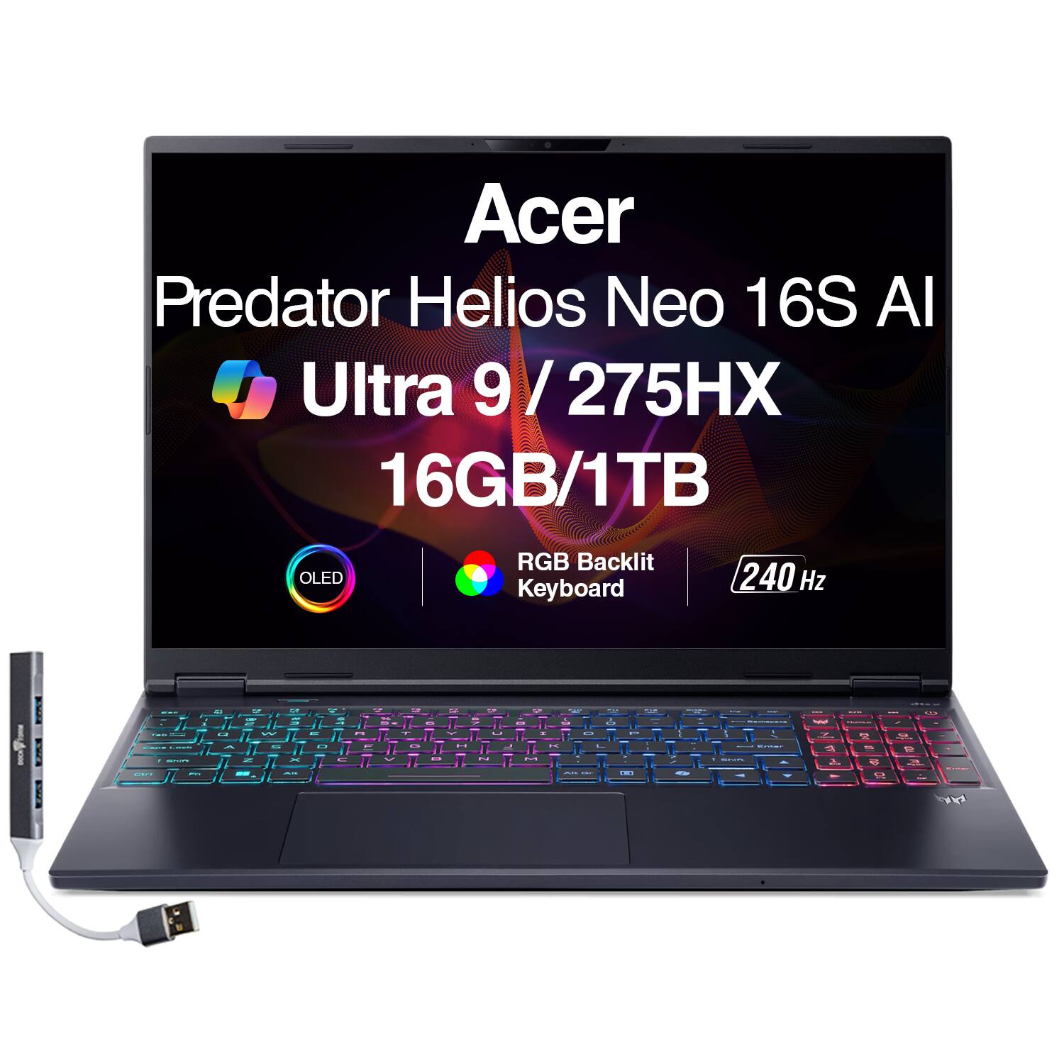 Acer Predator Helios Neo 16S AI Laptop 16