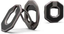 UAG - Magnetic Ring Stand Monarch Mag2 w/Built-in Bottle Opener - Ultra-Strong Double Magnet MagSafe Compatible - Gunmetal