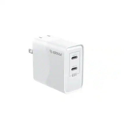 ESOULK USB-C2 USB-C1 65W