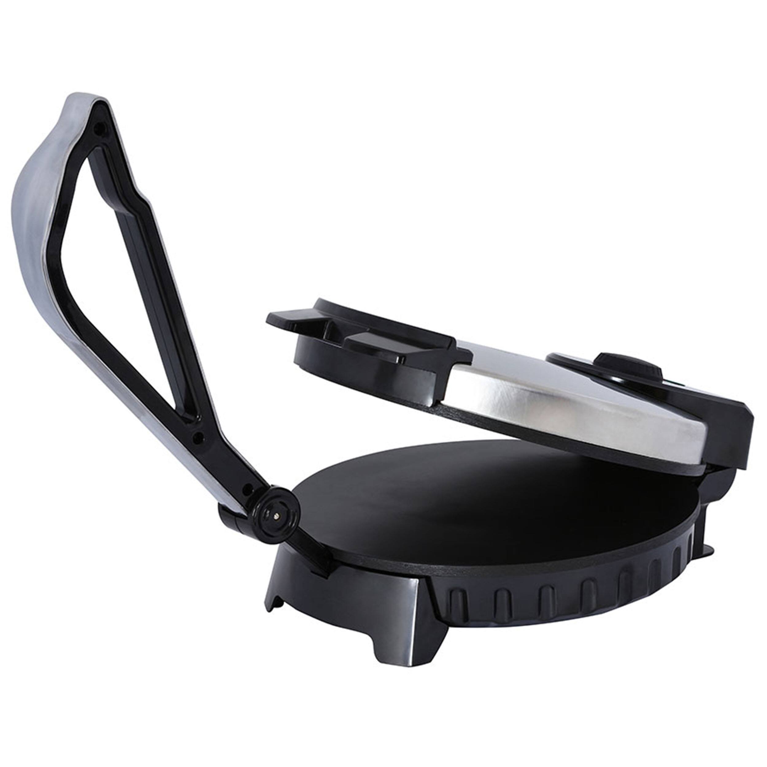 Alt View 1. Brentwood - Brentwood 10" Roti, Flatbread and Tortilla Maker - Silver.