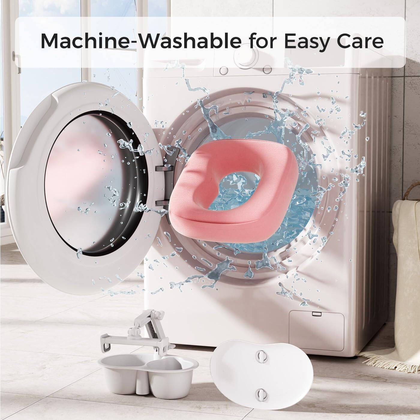 Machine-Washable for Easy Care