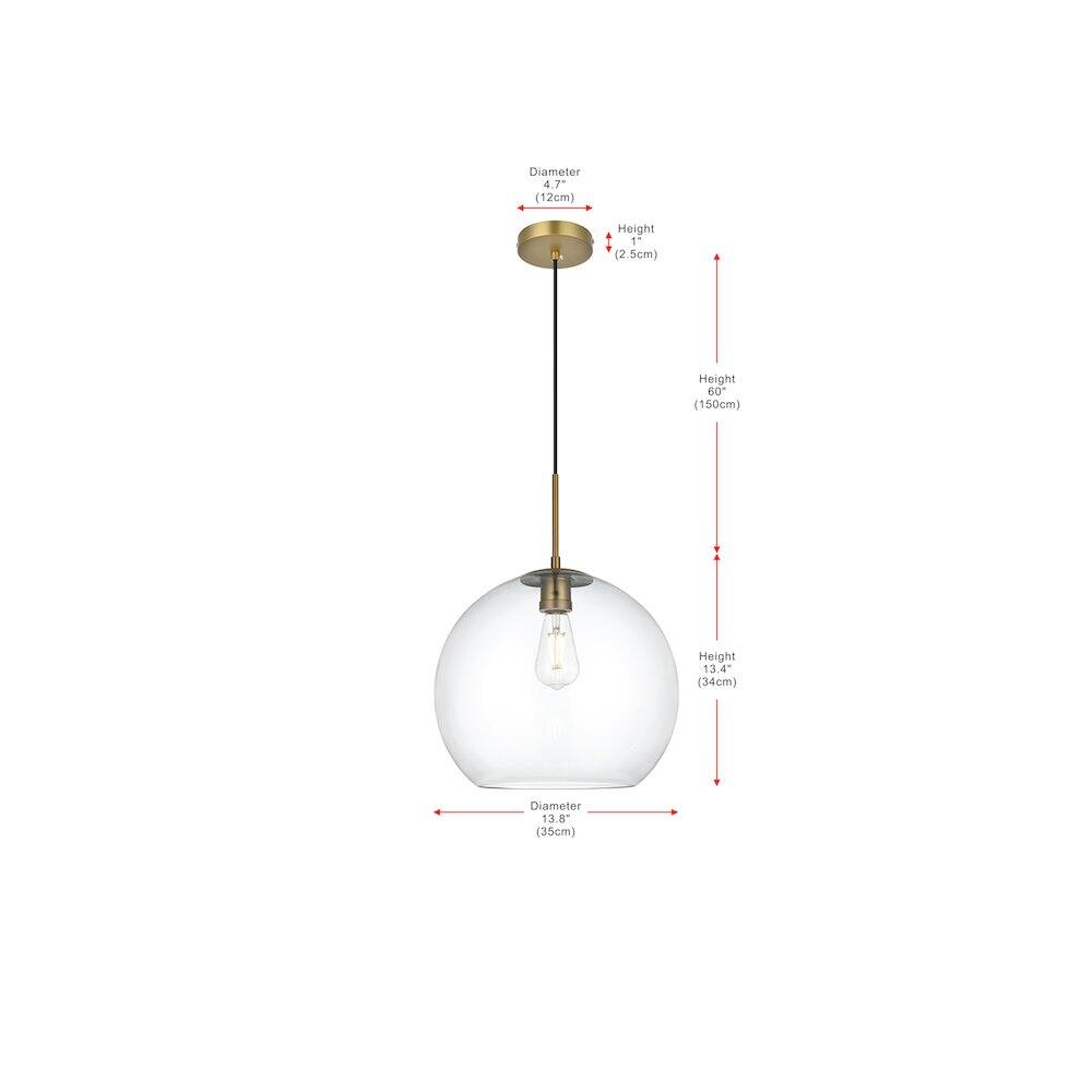Diameter: 4.7" (12cm)  
Height: 1" (2.5cm)  
Height: 60" (150cm)  
Height: 13.4" (34cm)  
Diameter: 13.8" (35cm)