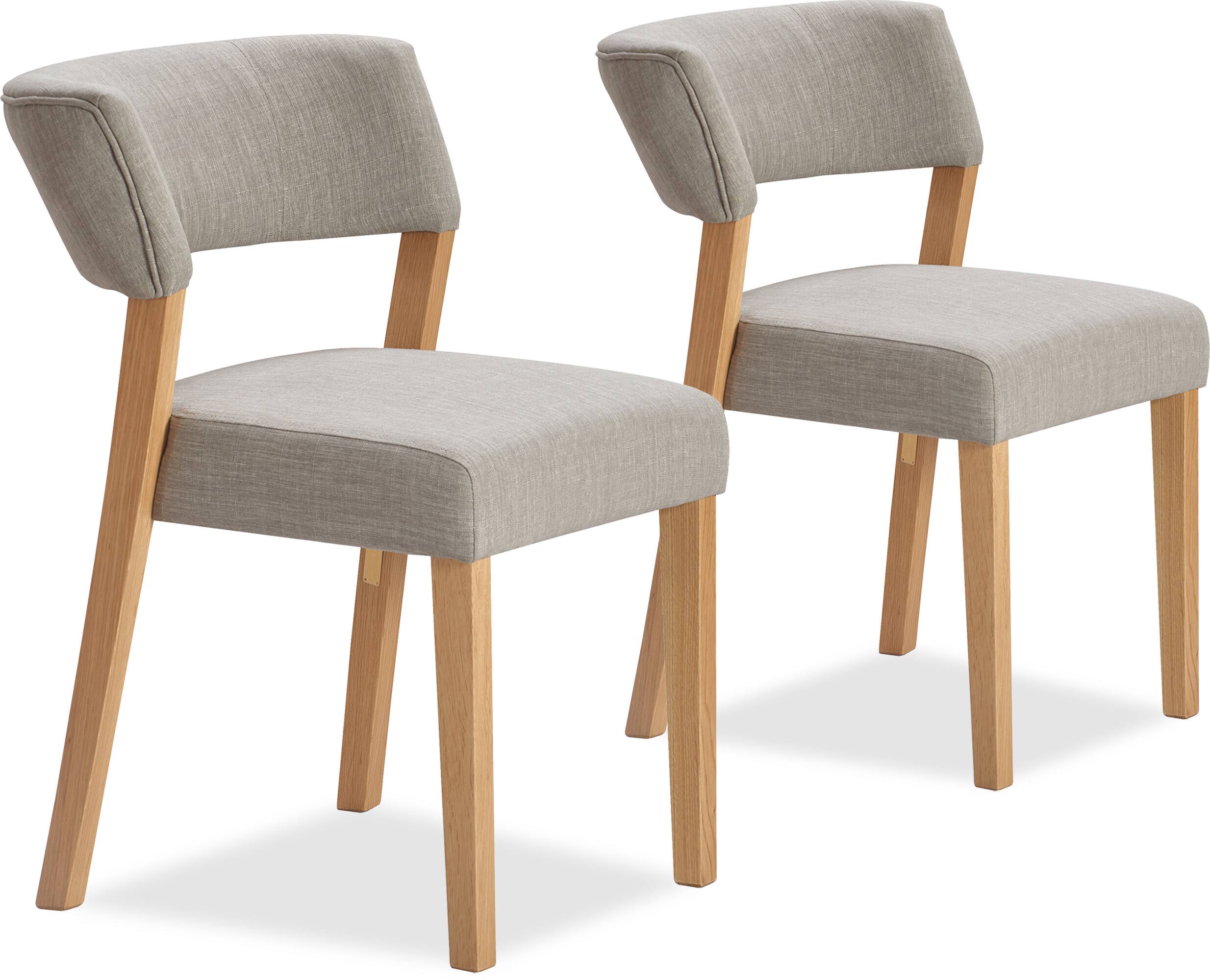 Alt View 5. Tommy Hilfiger - Tommy Hilfiger Waltham Dining Chair, Set of 2, Light Gray - Light Gray.