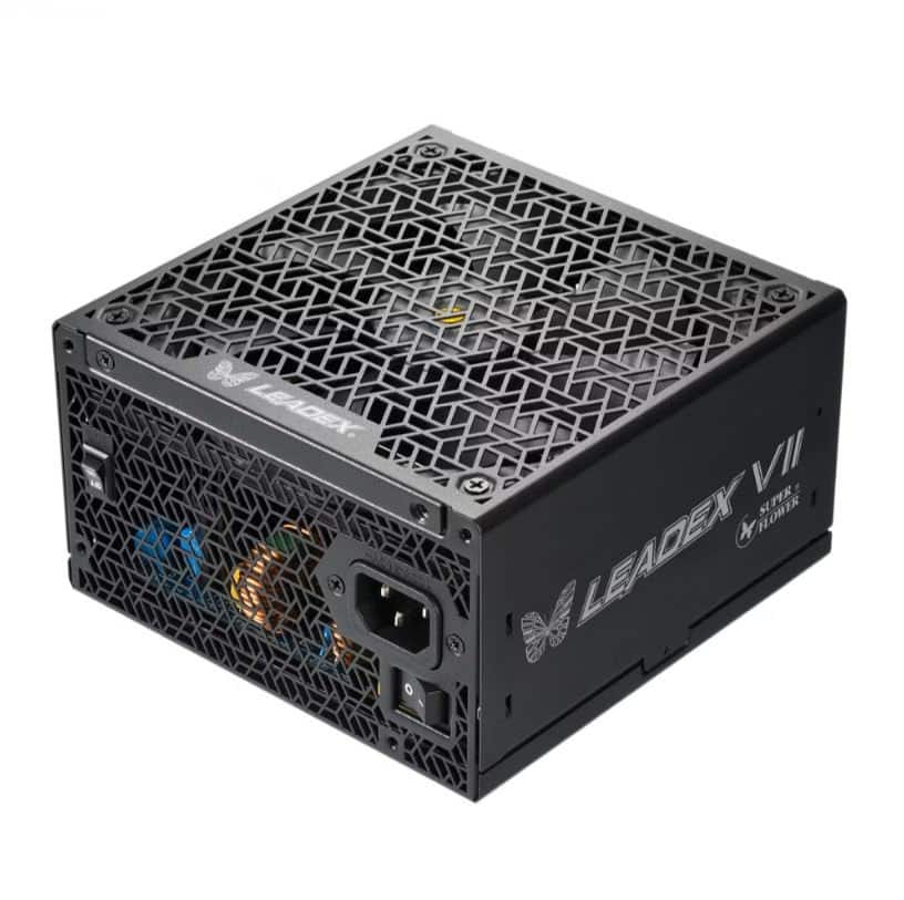Super Flower - Leadex VII XP PRO 850W 80+ Platinum, Full Modular, ATX 3.1 & PCIe 5.0 Power Supply - Black