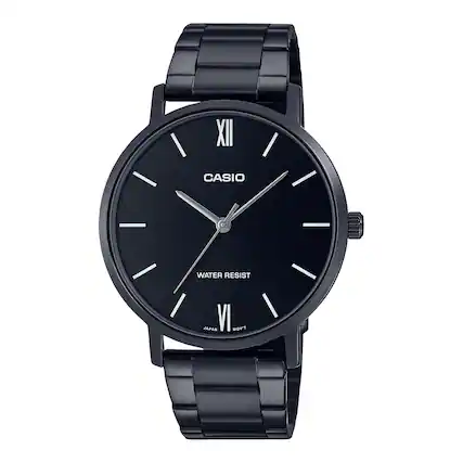 I XII I - CASIO I WATER RESIST I VI I IAPAN MOV'T
Corrected:
I XII I - CASIO I WATER RESIST I VI I JAPAN MOV'T