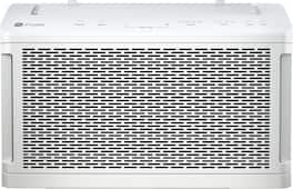 GE - AHTT08BC_EAB ClearView 8300 BTU Window Air Conditioner, U-Shaped Adjustable Depth, 350 sq. ft. - Refurbished Excellent - White