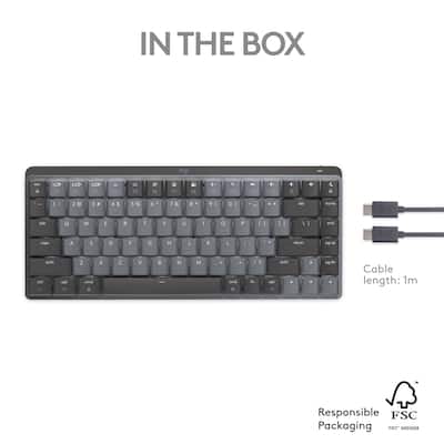 Logitech MX Mechanical Mini for Mac Compact Wireless Mechanical Logitech MX Mechanical Mini for Mac Compact Wireless Mechanical