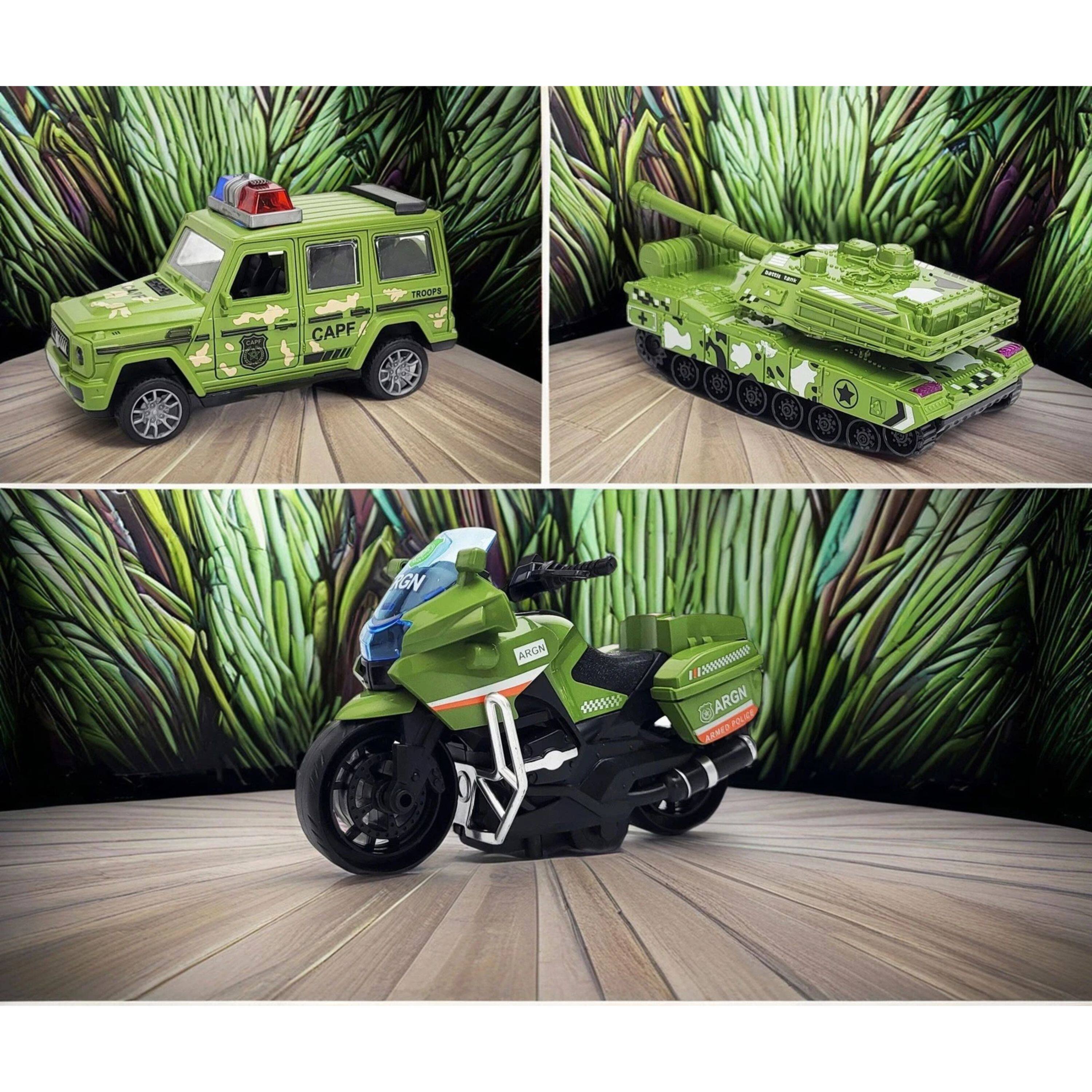 Sure, here is the corrected and grouped text from the image:

1. **Vehicle 1 (Top Left):**
   - TROOPS
   - CAPF

2. **Vehicle 2 (Top Right):**
   - TROOPS
   - ARGN

3. **Vehicle 3 (Bottom):**
   - ARGN
   - ARGN
   - ARGN