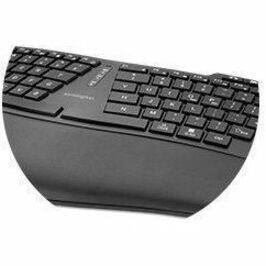Alt View 8. Kensington - Kensington Pro Fit Ergo KM675 EQ Wireless Desktop Set - USB Type A Wireless Bluetooth/RF 2.40 GHz Keyboard - Black - USB - Unknown.