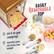 EASILY REMOVABLE TOP
use it on your countertop!
measuring spoons and serving scoop included!