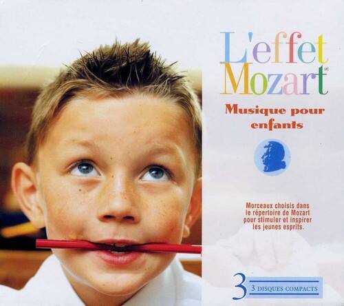 L'effet Mozart  
Musique pour enfants  

Morceaux choisis dans le répertoire de Mozart pour stimuler et inspirer les jeunes esprits.  

3 DISQUES COMPACTS