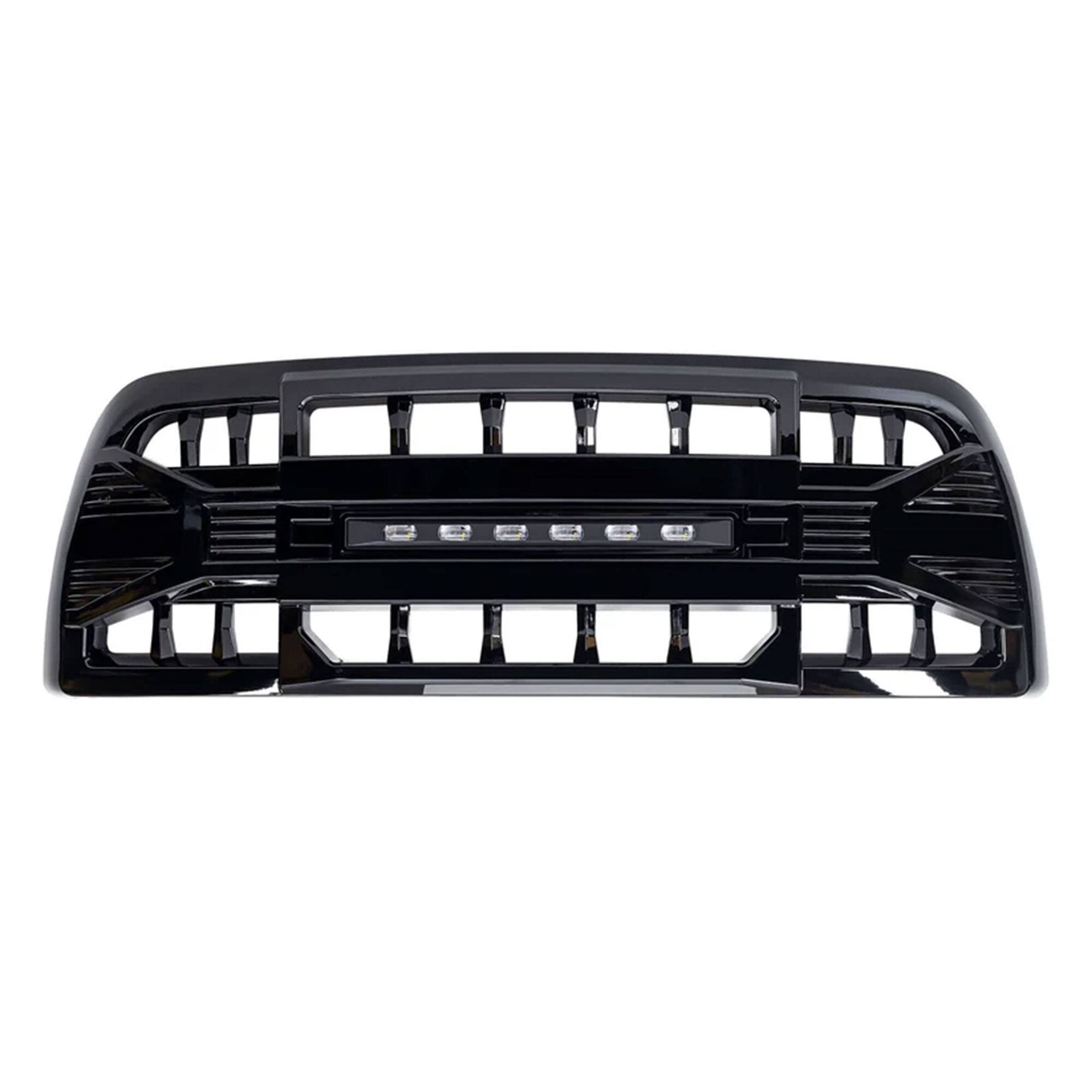 Alt View 8. AMERICAN MODIFIED - AMERICAN MODIFIED Armor Grille for 2013-2018 Dodge Ram 2500/3500, Glossy Black - Glossy Black.